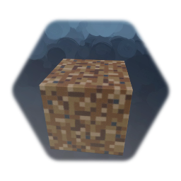 Dirt block from minecraft