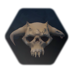 Demon skull