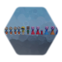 All game characters but cute (please credit)