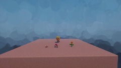 Chicken Collects Flowers