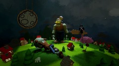 Deluge Swag Flamingo vs. Zombies