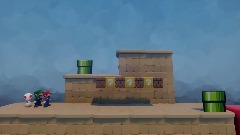 SUPER MARIO 2D ADVENTURE lv3