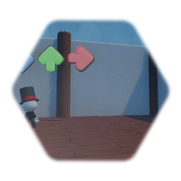 Remix of FNF Playable Template but element