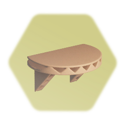 Wall-mounted Cardboard Platform