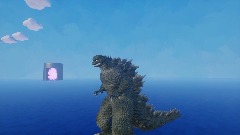 Godzilla Destroys japan