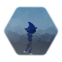 Remix of Modern Metal Sonic CGI Model Version 1.6