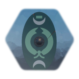 Imperial Roman Oval Shield