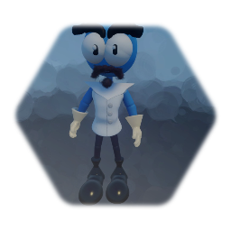 Evil Dr Nagolen Model for Scene Animations
