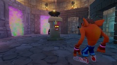 Crash WA: Hall of Wumpa Heroes Warp Hub