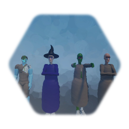 Minecraft humanoids rtx  pt 2