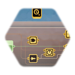 Held Input -> Pulsed Output