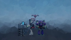 Shockwave and lugnut get into  a fight (cutscene)