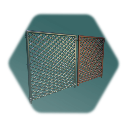 Chain link fence