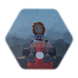 Belle Meta runner racing Kart