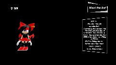 Maxi the bat description screen