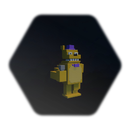 8-Bit Fredbear Animated Model