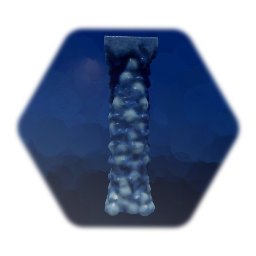 Crystalonia Rock Pillar B (Snow) - TCCryst0007b