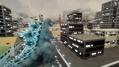 Godzilla Monster Hunter Kaiju City Brawl