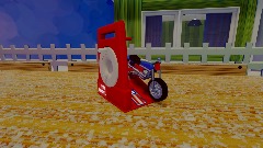 EVEL KNIEVEL, Toy Motorbike, Winter.