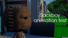 Sackboy animation test