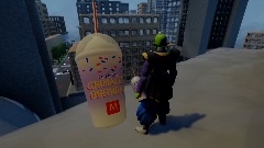 Zamasu bys Grimace shak!