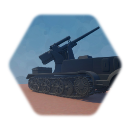 Sdkfz 8  mounted 8.8 cm Flak 18  (1940)