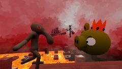 Squiddy vs King Pig (Arch Rival) (Arch Nemesis)