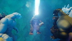 Godzilla atomic breath contest