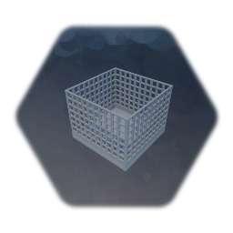 Cheap Plastic Basket - White - (Single Sculpt)