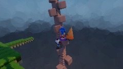 Sonic the hechog in toad´s world - Green hill zone