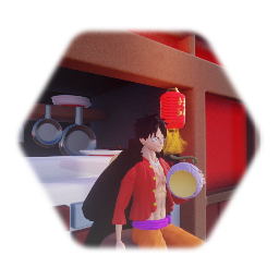 Monkey d. Luffy Onigashima outfit