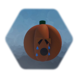 Unhappy pumpkin