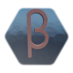beta symbol brick version