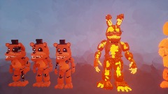 Fnaf test characters (FNAF 4/Halloween)