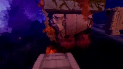 Floating peaks puzzle