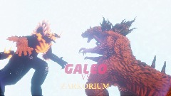 GALEO VS ZARKORIUM Poster