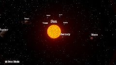 Interactive Solar System (VR Compatible)