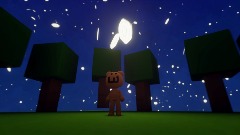 Stuffed :Teddy in the wild