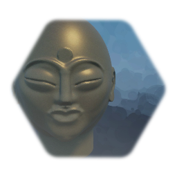 Remix of Buddha head