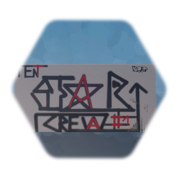 Medium Graffiti Wall - TENT ⭐ CREW