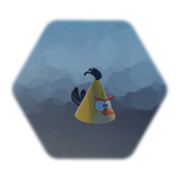 Angry birds chuck puppet