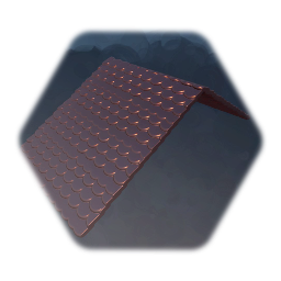 Shiny Bubble-Shingled Rooftop