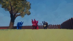 Bull Trio House Simpsons