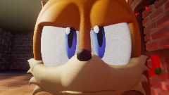 Sonic hits Tails with Christmas magic