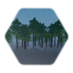 Cheap pine forest