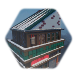 Storefront Apartment Building