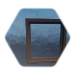 Transluscent Square Window (see-through, collidable)