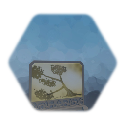 Japanese Short floor screen