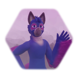 Donnie the Raccoon Bird