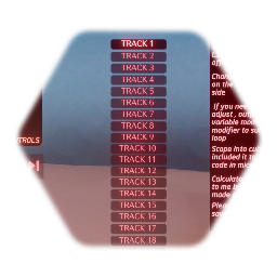 20 Track Playlist / Tracklist  Turn off tracks to skip songs